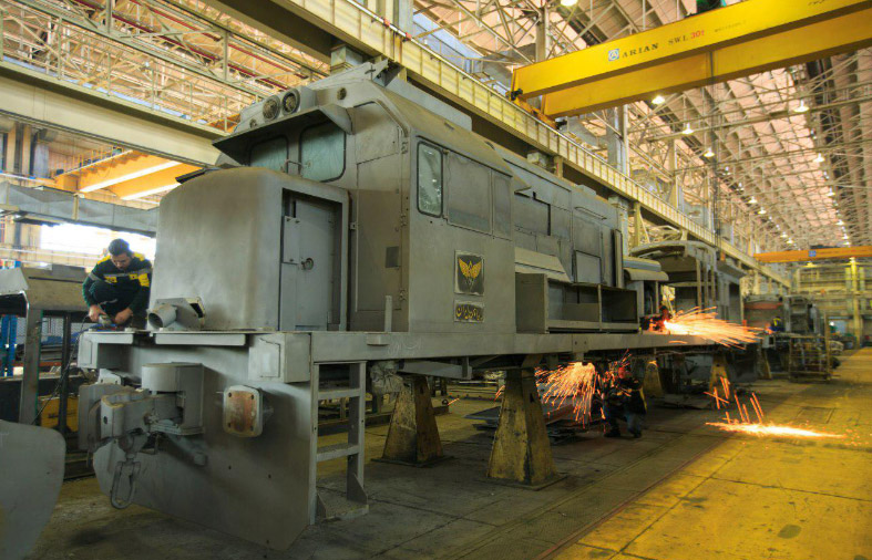 rail fleet overhaul - overhaul locomotives - taam locomotive arya